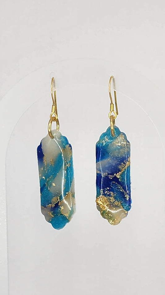 Mystic Marble Earrings